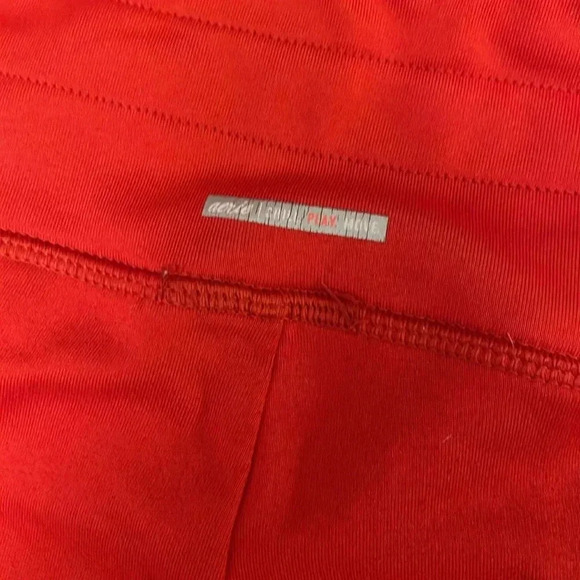 aerie red fleece joggers size medium - Picture 4 of 4